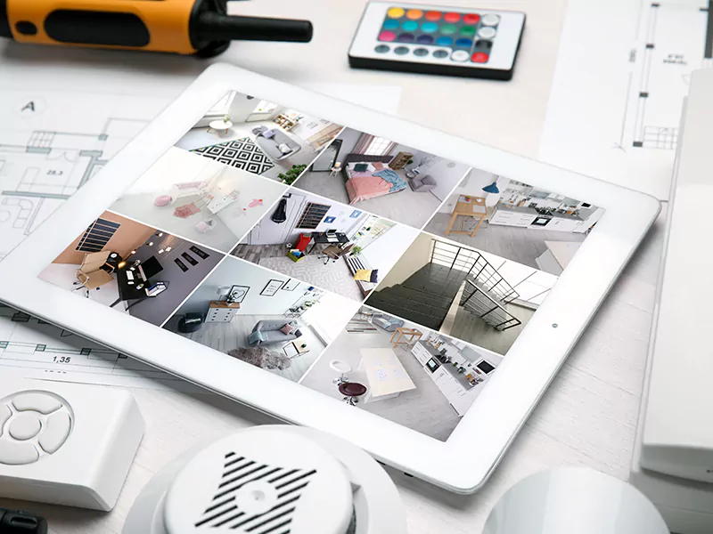 Mossvale-electrical-Security-and-Electrical-security-install-tablet